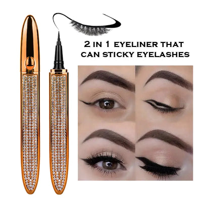 Self-adhesive Liquid Eyeliner Pencil