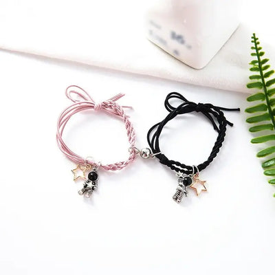 Natural Stone Beads Couple Magnetic Bracelets