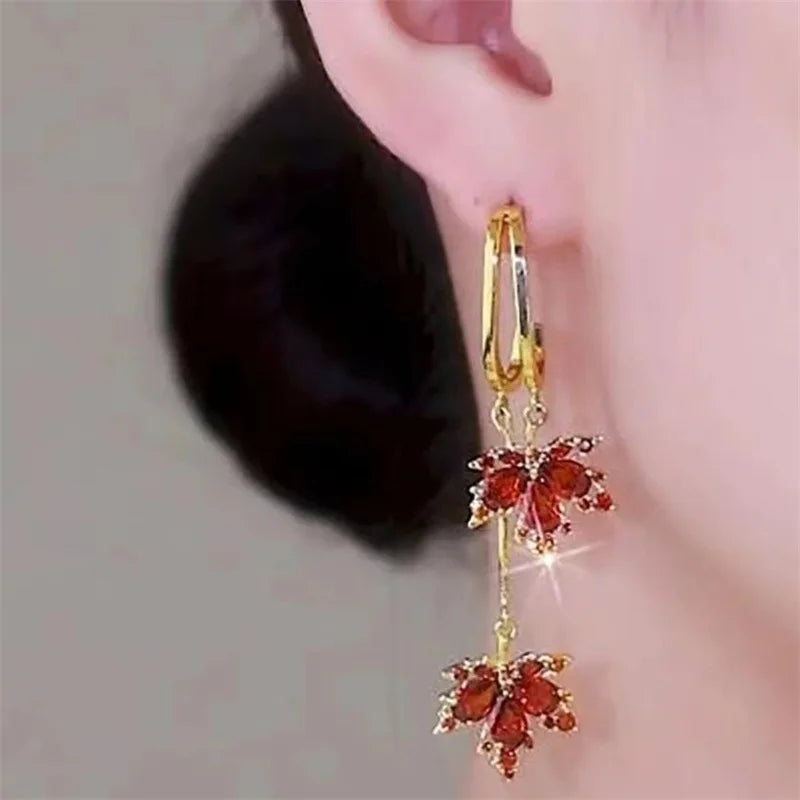 Maple Leaf Earrings