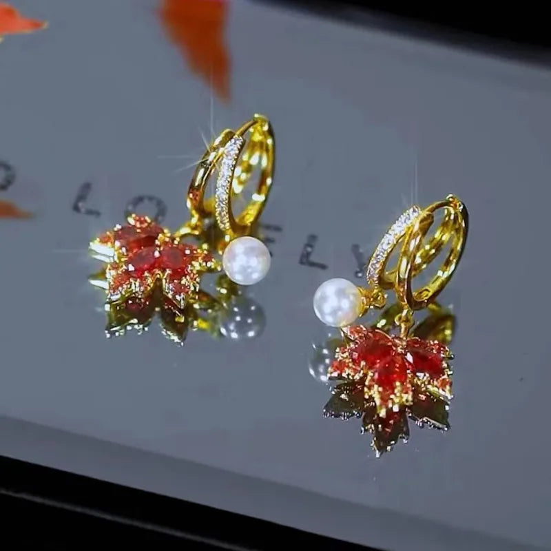 Maple Leaf Earrings