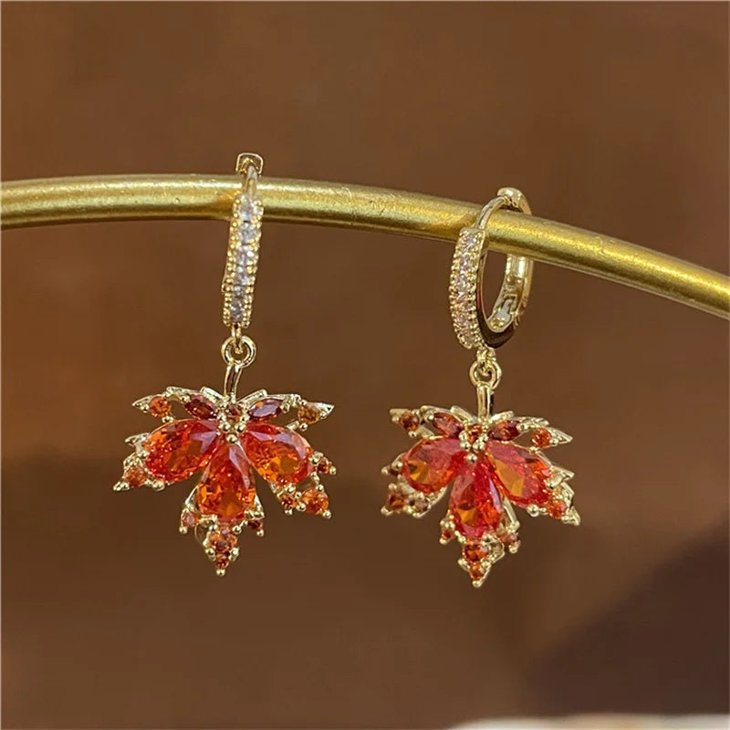 Maple Leaf Earrings