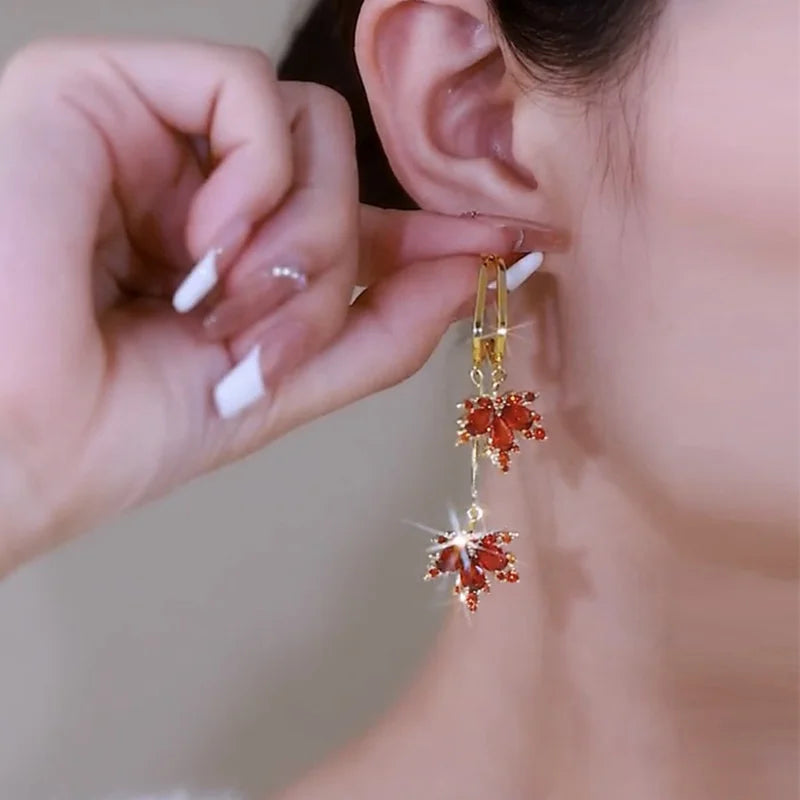 Maple Leaf Earrings