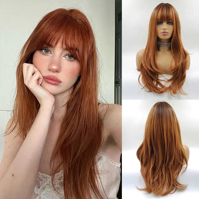 Long Natural Hair Wigs