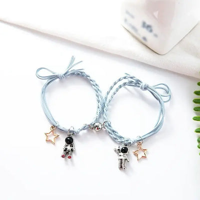 Natural Stone Beads Couple Magnetic Bracelets