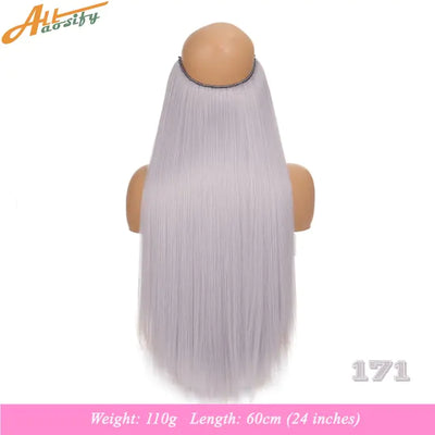 Synthetic No Clip Artificial Hair