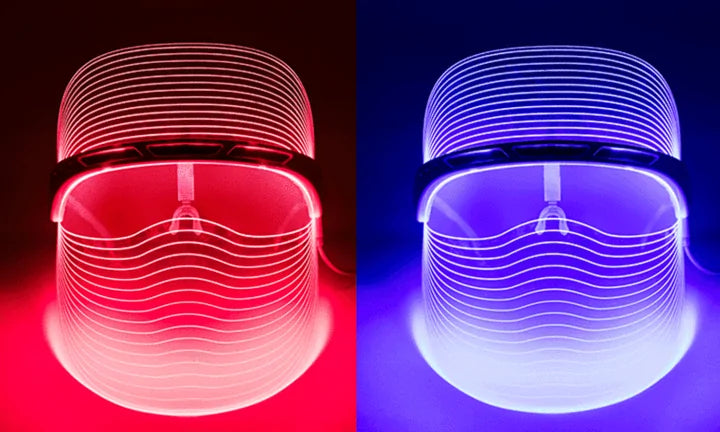 Red Light Blue Light Therapy Mask