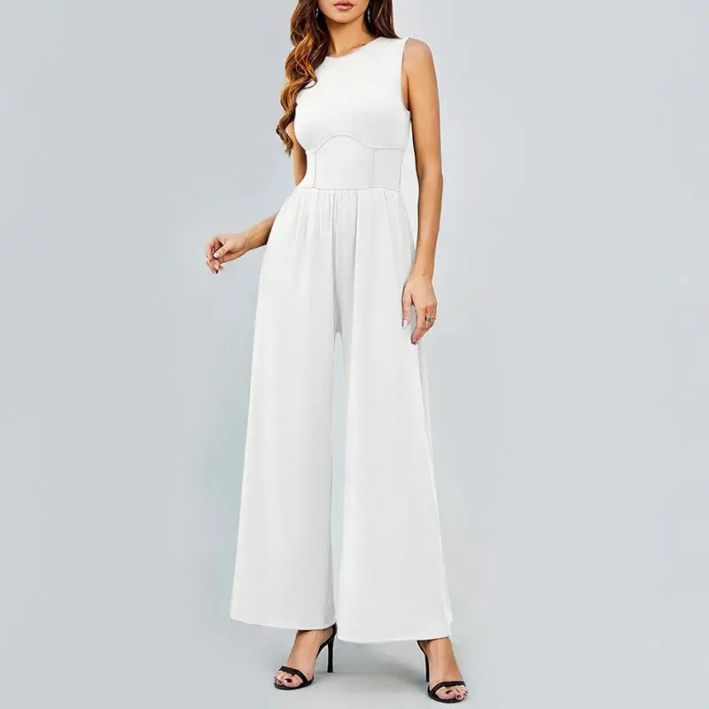 Women's Summer Ribbed Jumpsuits