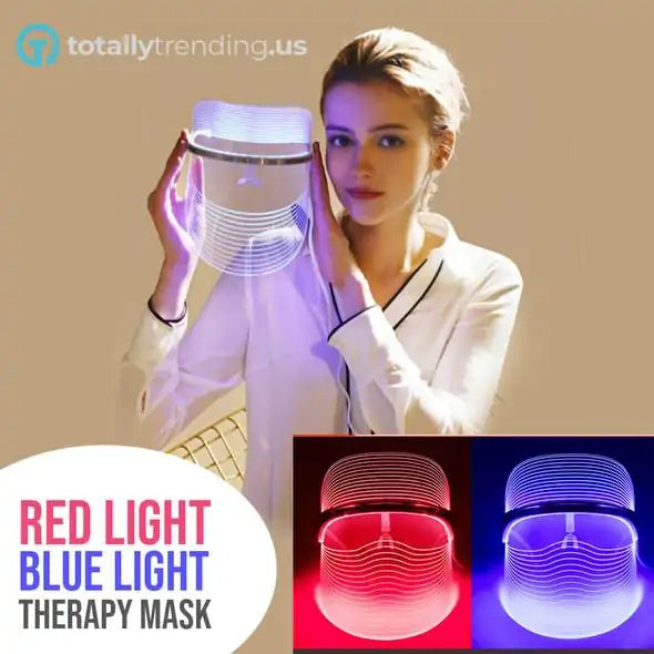 Red Light Blue Light Therapy Mask