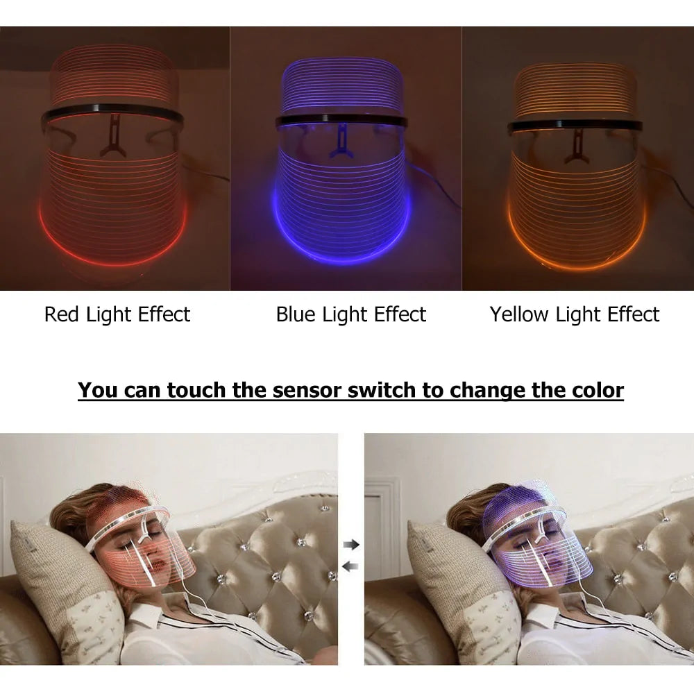 Red Light Blue Light Therapy Mask